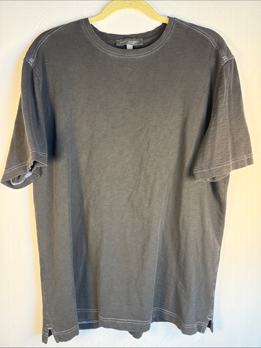 Robert Barakett Men's Black Crew Neck Short Sleeve T-Shirt